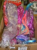 Assorted Fancy Dress Costume Wigs in Assorted Colours and Lengths
