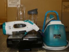 Lot to Contain 4 Assorted Items To Include a Salter Vac, Nutri Pro Salter Nutritional Drinks