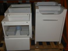 Lot to Contain 8 Assorted Freestanding and Wall Mounted Basin Units