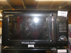 Russell Hobbs Manual Black Microwave (Viewing Is Highly Recommended)