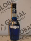 Lot to Contain 12 Bottles of Blue Italian Liqueur RRP £30 a Bottle