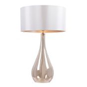 Boxed Home Collection Claire Tall Table Light RRP £75 (Viewing Is Highly Recommended)