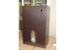 Lot to Contain 2 Boxed MyPlan 500 Back to Wall WC Units in Wenge