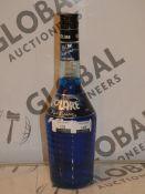 Lot to Contain 12 Bottles of Blue Italian Liqueur RRP £30 a Bottle
