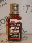 Lot to Contain 12 Bottles of Jacquines Rock and Rye 75cl Whiskey RRP £30 a Bottle