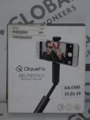 Lot to Contain 5 Boxed Cliquefie Selfie Sticks in Space Grey RRP £30 Each