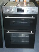 Stainless Steel Twin Cavity Double Electric Oven With Digital Display (Viewing Is Highly