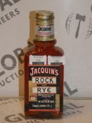 Lot to Contain 12 Bottles of Jacquines Rock and Rye 75cl Whiskey RRP £30 a Bottle