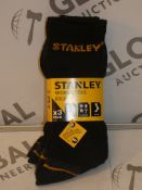 Lot to Contain 10 Packs of 3 Brand New Stanley Work Socks RRP £5.99 Per Pack