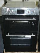 Stainless Steel Twin Cavity Fan Assisted Fully Integrated Electric Oven (Viewing Is Highly