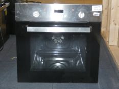 Stainless Steel and Black Glass Fully Integrated Electric Single Oven (Viewing Is Highly