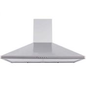 Boxed CHIM90SSPF Stainless Steel 90cm Chimney Cooker Hood (Viewing Is Highly Recommended)