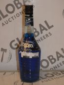 Lot to Contain 12 Bottles of Blue Italian Liqueur RRP £30 a Bottle