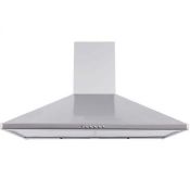 Boxed CHIM90SSPF 90cm Stainless Steel Cooker Hood (Viewing Is Highly Recommended)