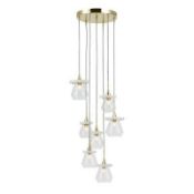 Boxed Home Collection Taylor 7 Light Cluster Ceiling Light Fitting (Viewing Is Highly Recommended)