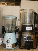 Lot to Contain 3 Assorted Waring Food Processors, Jug Blenders and Juice Extracters (Viewing Is