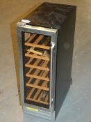 Stainless Steel Tall Standing Wine Cooler (Viewing Is Highly Recommended)