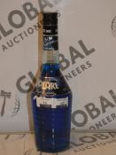 Lot to Contain 12 Bottles of Blue Italian Liqueur RRP £30 a Bottle