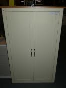 Ivory Wooden Light Oak 2 Door Designer Wardrobe Top Only (A2004)