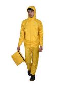 Assorted Brand New Workwear Items to Include a Size XL Yellow Waterproof Coat with 2 Layer Buttons