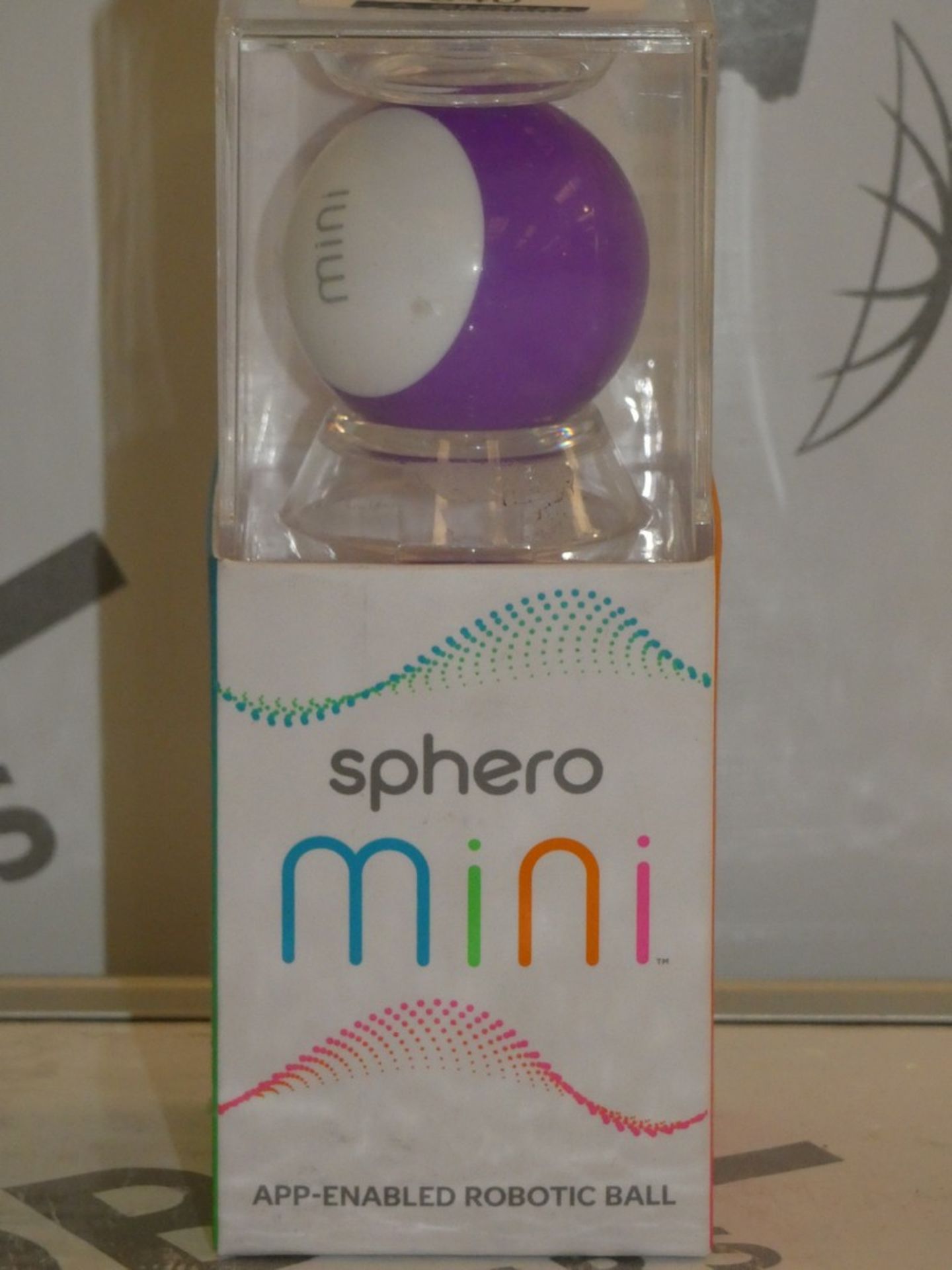 Boxed Sphero Mini App Enabled Robotic Ball in Violet Blue RRP £50