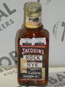 Bottles of Jacquines Rock and Rye 75cl Hand Bottled Whiskey RRP £30 Each