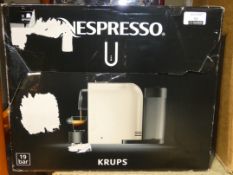 Assorted Boxed and Unboxed Kitchen Items to Include Krups 19 Bar Cappuccino Coffee Makers and
