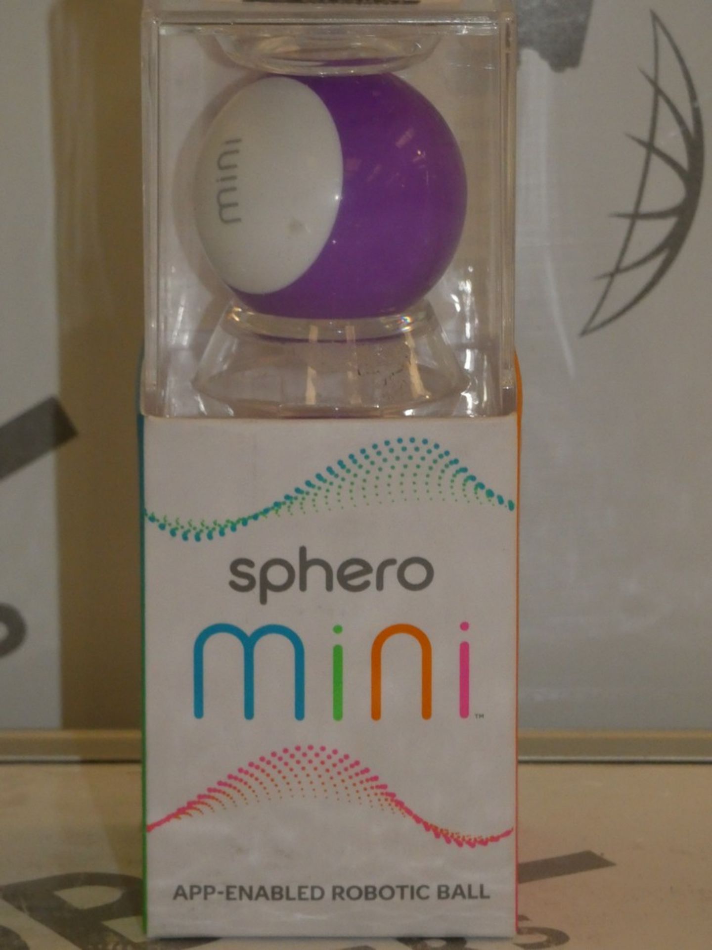 Boxed Sphero Mini App Enabled Robotic Ball in Violet Blue RRP £50