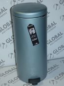 Boxed Icon 30L Step On Stainless Steel Bin (11301)(VPB1312)RRP £65