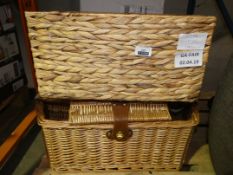Assorted Items to Include a Decorative Basket and a Decorative Hamper Set RRP £35 - £55 Each (