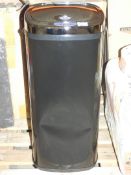 Boxed Dihl 50L Black Rectangular Sensor Bin (11345)(BBDG1064)RRP £60