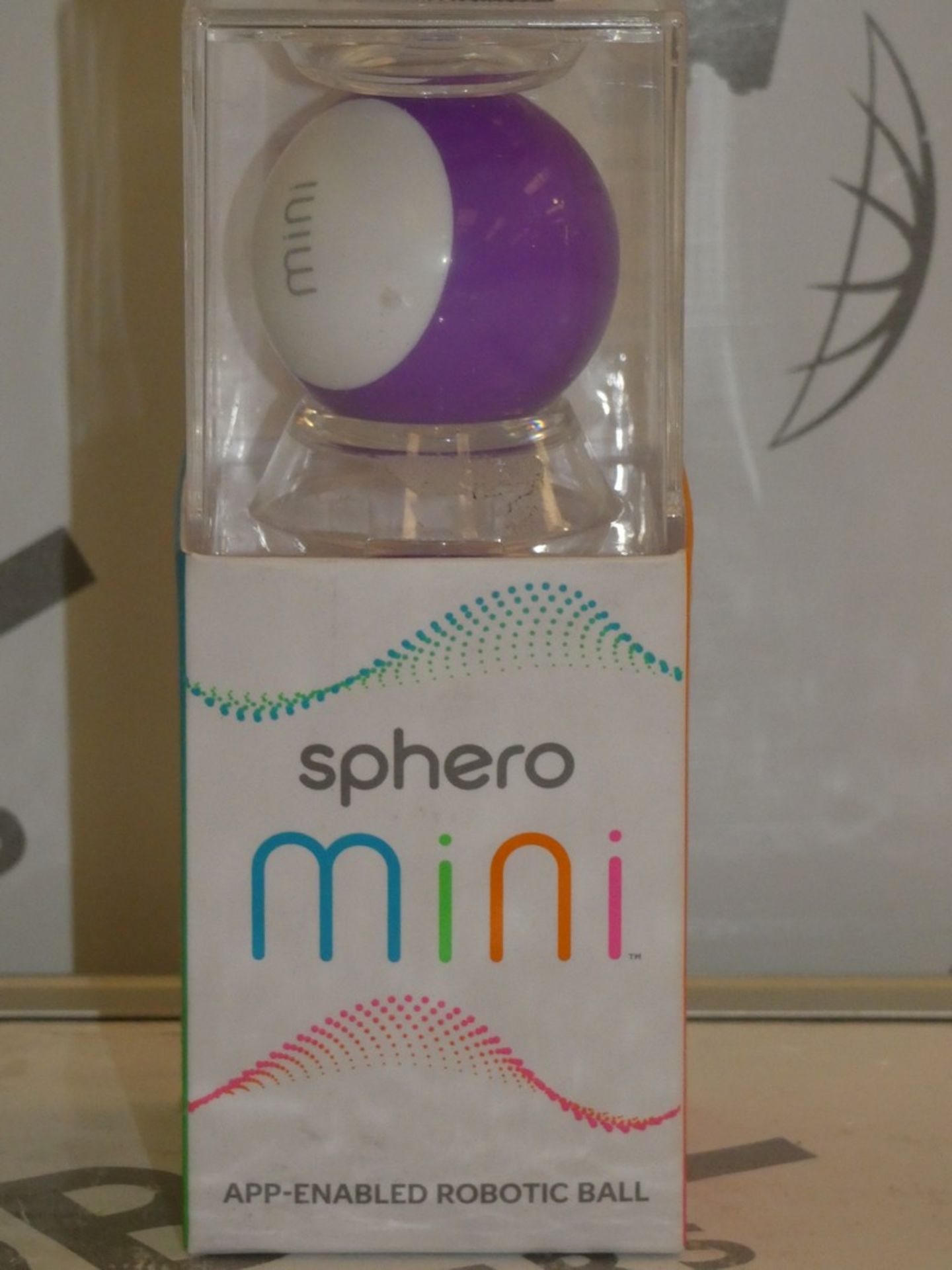 Boxed Sphero Mini App Enabled Robotic Ball in Violet Blue RRP £50