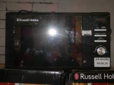 Boxed Russell Hobbs Legacy Compact Black Digital Microwave (RHM2064B