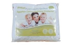 Lot to Contain 2 Assorted Items to Include a Dream Easy Pure Luxury Quilted Single Bed Mattress