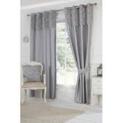 Lot to Contain 2 Assorted Items to Include a Fusion 117 x 137cm Fully Lined Curtains and a Pair of