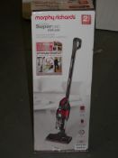 Boxed Morphy Richards Cordless Vac Deluxe Super Vac Vacuum Cleaner with Detachable Handheld RRP £