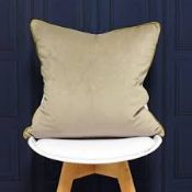 Lot to Contain 2 45 x 45cm Micra Living By Cascade Square Cushions in Blush RRP £15 Each (77713)(
