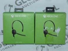 Lot to Contain 2 Boxed Xbox One Headsets Combined RRP £20