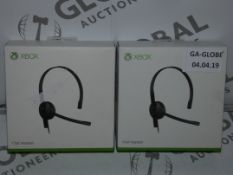 Lot to Contain 2 Xbox Headsets Combined RRP £20