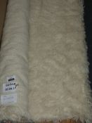 Fjørde & Co Anna Handwoven Wool Cream Rug RRP £25(9555)(134345881)