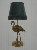 Boxed MW by Matthew Williamson Flamingo Table Light (Missing Shade) RRP £85