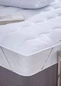 Bagged Silnet Night Kingsize Luxury Collection Mattress Protector With Washable Cover RRP £70 (