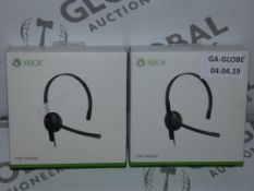 Lot to Contain 2 Xbox Headsets Combined RRP £20