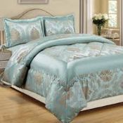 Viventa Home Double Bed Bedspread to Include Pillowcases RRP £25 (11167)(EBYL1016)