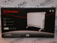 Lot to Contain 2 Boxed Dimplex 40 Series 2KW Convection Heaters with Timer Combined RRP £50