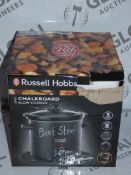 Boxed Russell Hobbs Chalkboard Slow Cooker RRP £45