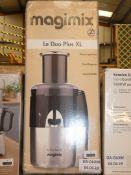 Boxed Magimixx Juice Extractor RRP £180