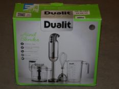 Boxed Dualit Stainless Steel Hand Blender RRP £90