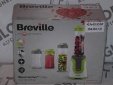 Boxed Breville Blend Active Family Pack Sports Nutritional Drinks Maker RRP £40