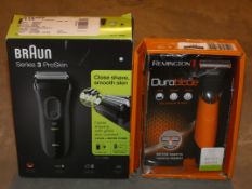 Lot to Contain 2 Assorted Items to Include a Braun Series 3 Pro Skin Foil Headed Shaver and a